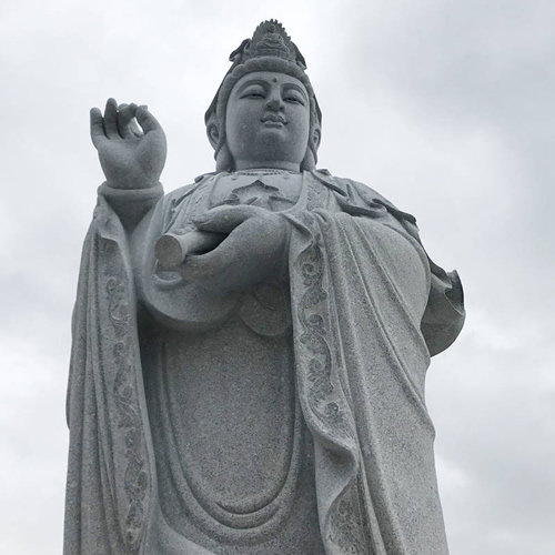 石雕觀音佛像